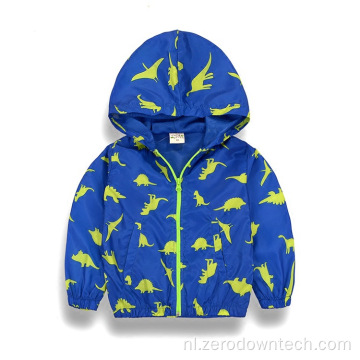 Aangepaste winter gewatteerde waterdichte hoody met rits